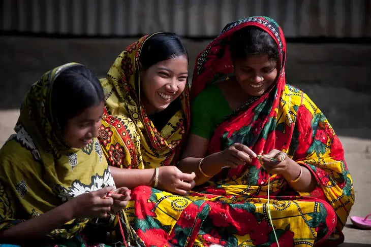 Crochet Toy Handmade Fairtrade Caterpillar Rattle-Green Pebblechild