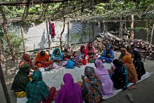 Crochet Toy Handmade Fairtrade Friendly Rainbow Rattle Pebblechild