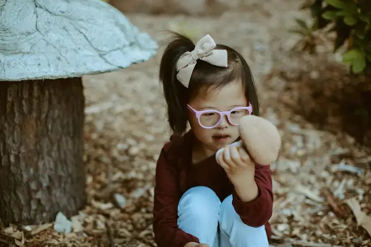 Crochet Toy Handmade Friendly Mushroom Rattle Brown Sugar Pebblechild