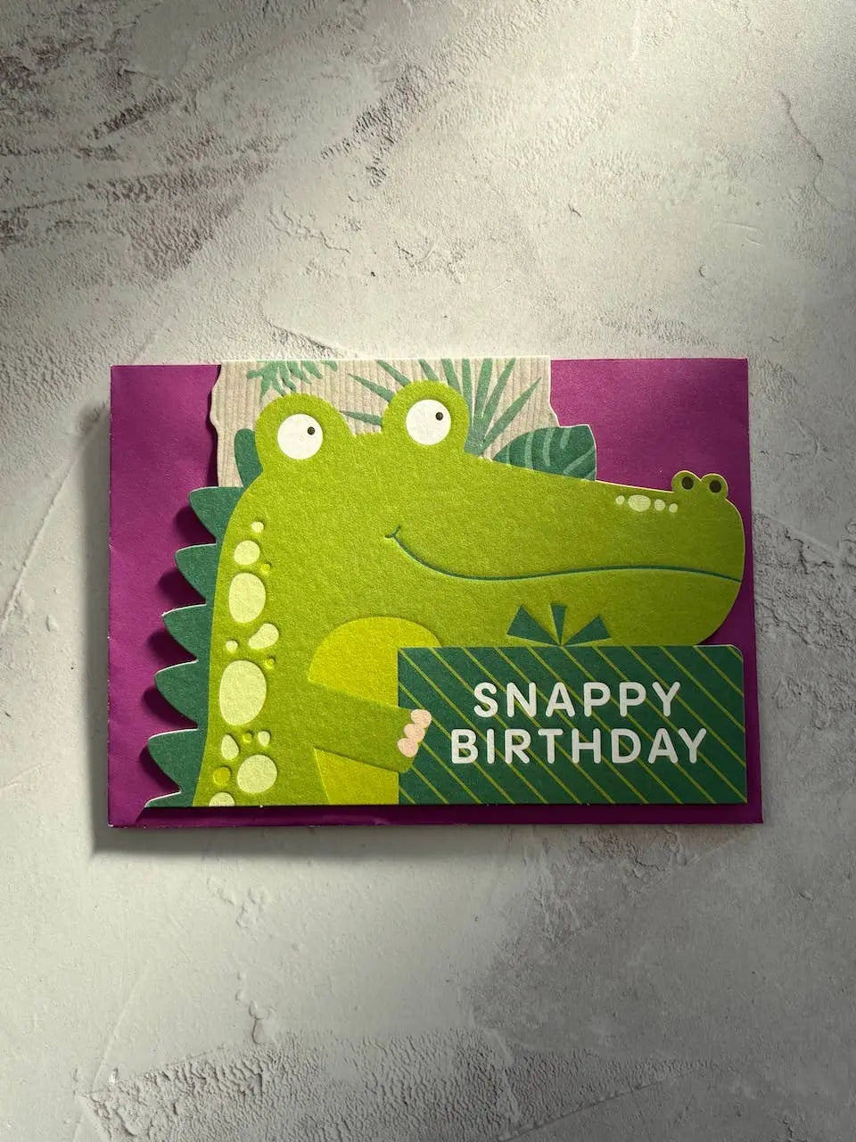 Crocodile (birthday) Card Heyyy Ltd