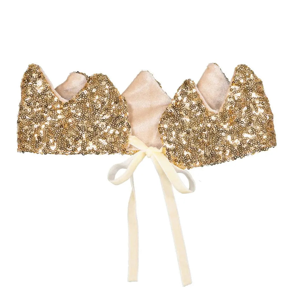 Crown Gold Glitter Luciole et Petit Pois