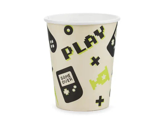 Cups Gamer, 220 ml, mix Partydeco