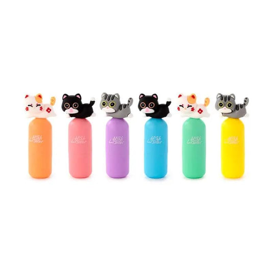 Cute Cat Highlighter Pen with Topper Puckator EU