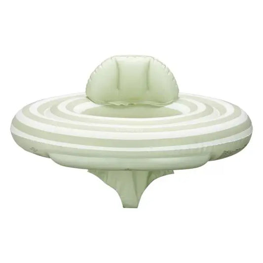 DAWN BABY SWIM RING Stripe Dusty mint/ creme de la creme LieWood