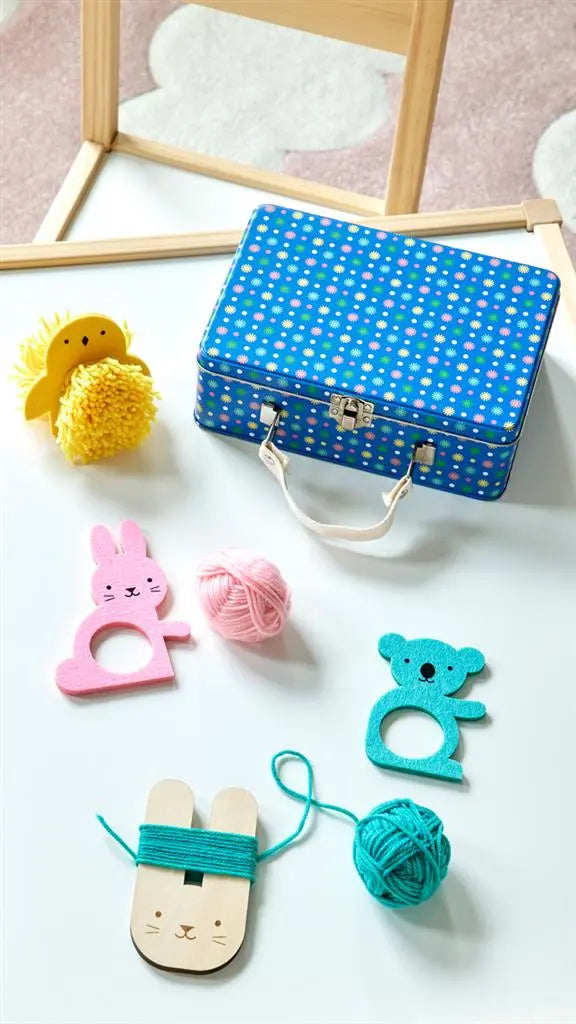 DIY Activity Set - Pom Pom Friends Dam