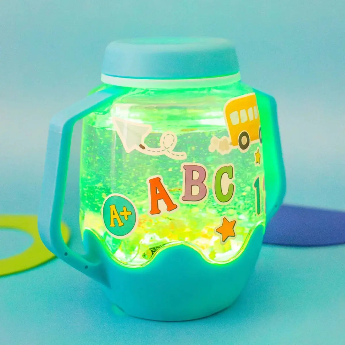 DIY Sensory Jar Gift Set - ABC Theme Glo Pals