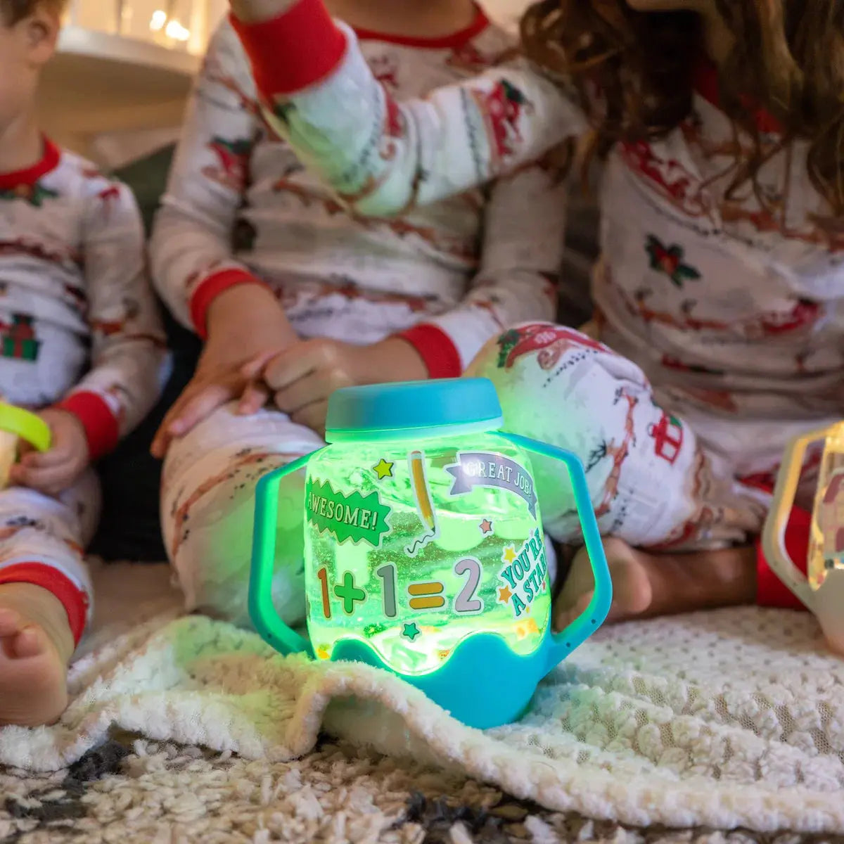 DIY Sensory Jar Gift Set - ABC Theme Glo Pals