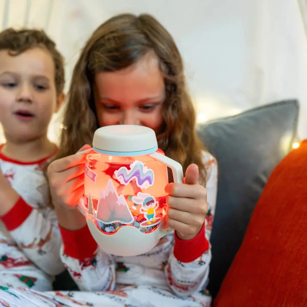 DIY Sensory Jar Gift Set - Snowglobe Glo Pals