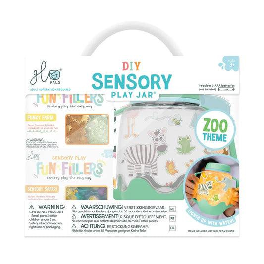 DIY Sensory Jar Gift Set - Zoo Glo Pals