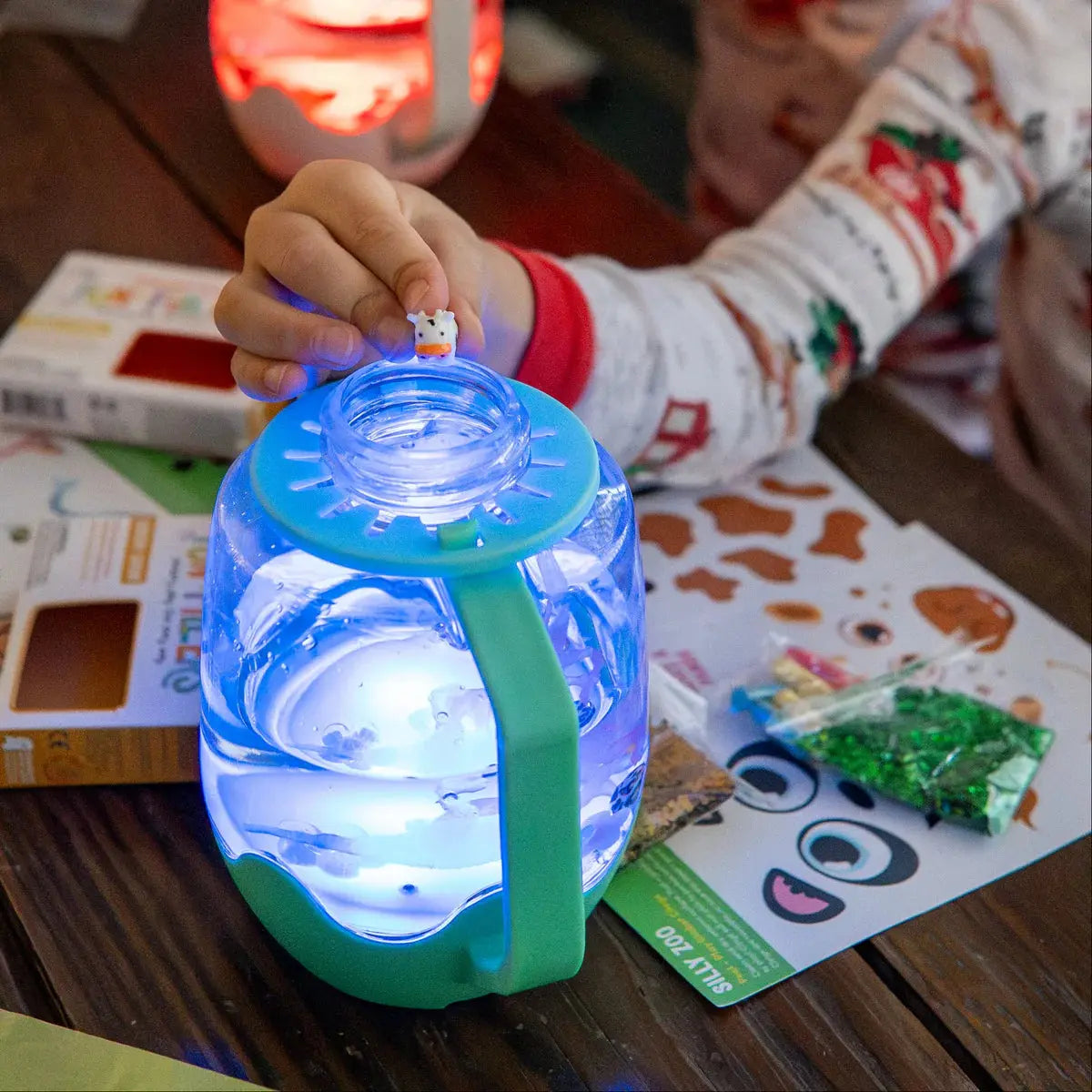 DIY Sensory Jar Gift Set - Zoo Glo Pals