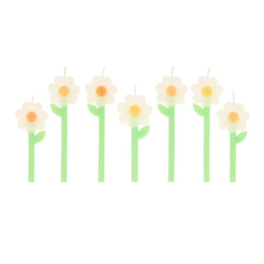 Daisy Candles (x 6) Meri Meri