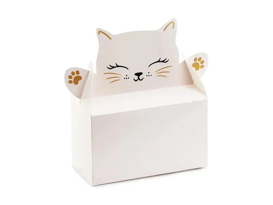 Decorative Cat-Shaped Cake Boxes Partydeco