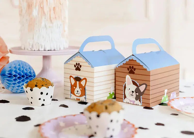Decorative cake boxes - Doghouse Partydeco