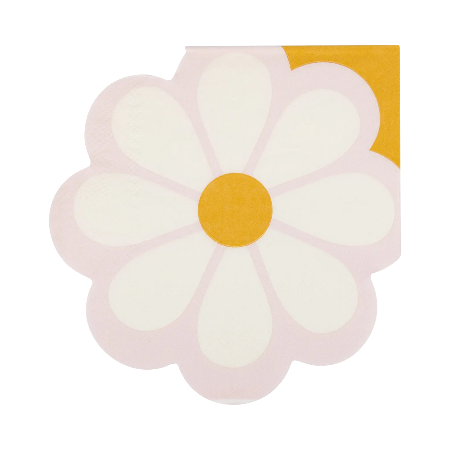 Disco Daisy Shaped Cocktail Napkin My Mind’s Eye