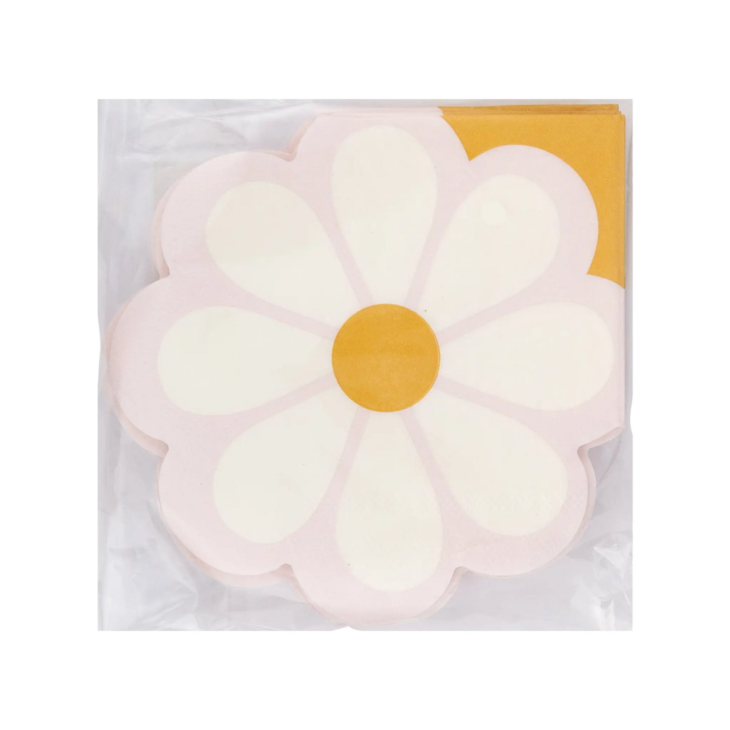 Disco Daisy Shaped Cocktail Napkin My Mind’s Eye