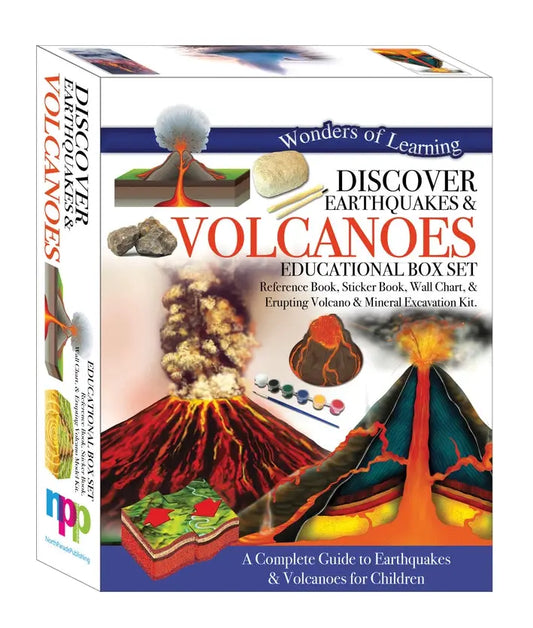 Discover Earthquakes & Volcanoes - Wonders of Learning Robert Frederick Ltd