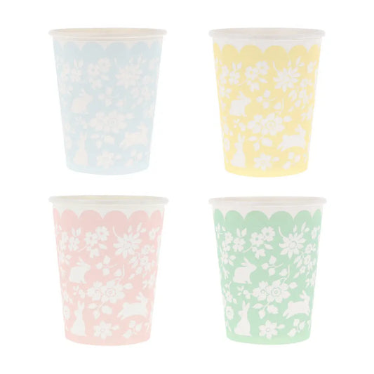 Ditsy bunny cups Meri Meri