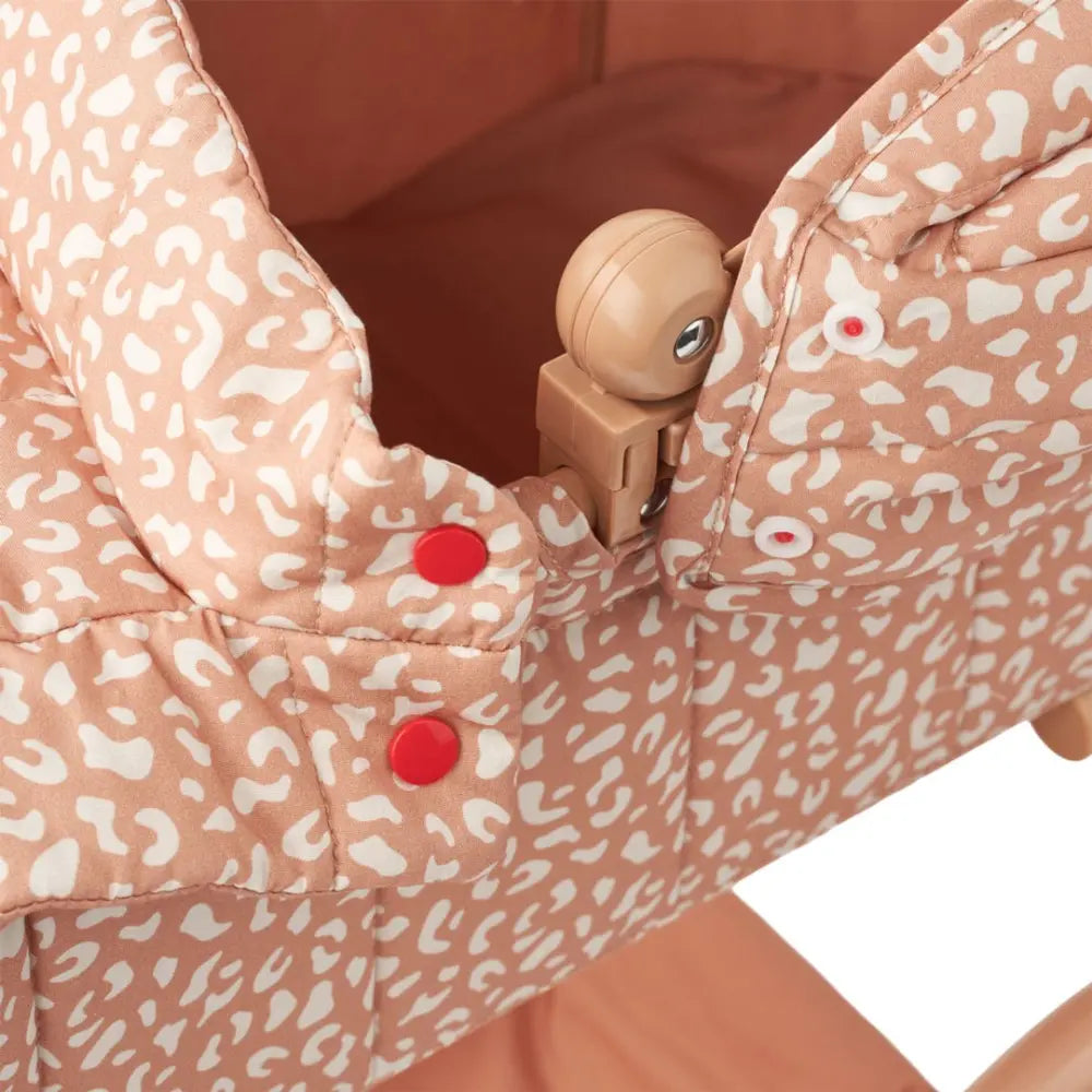 Doll pram - Adaline Peach Mini Leo Tuscany Rose Liewood