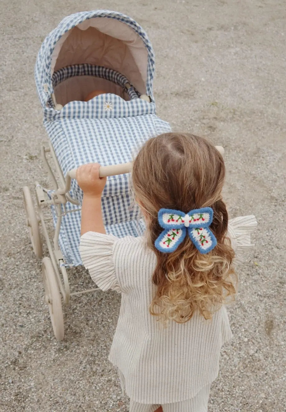 Doll pram - Captain Blue Check Konges Slojd