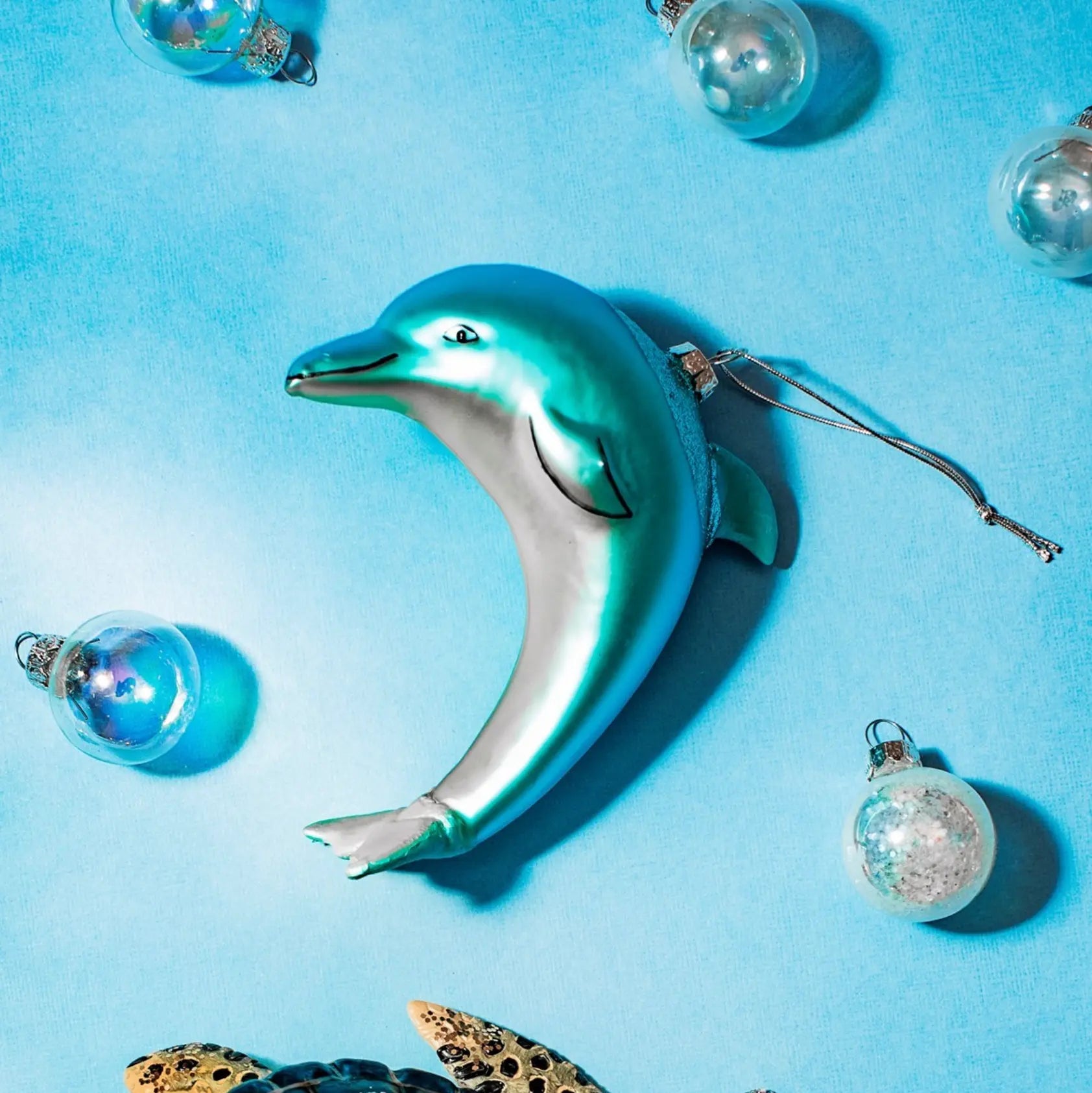 Dolphin Shaped Bauble - SASS & BELLE SASS AND BELLE