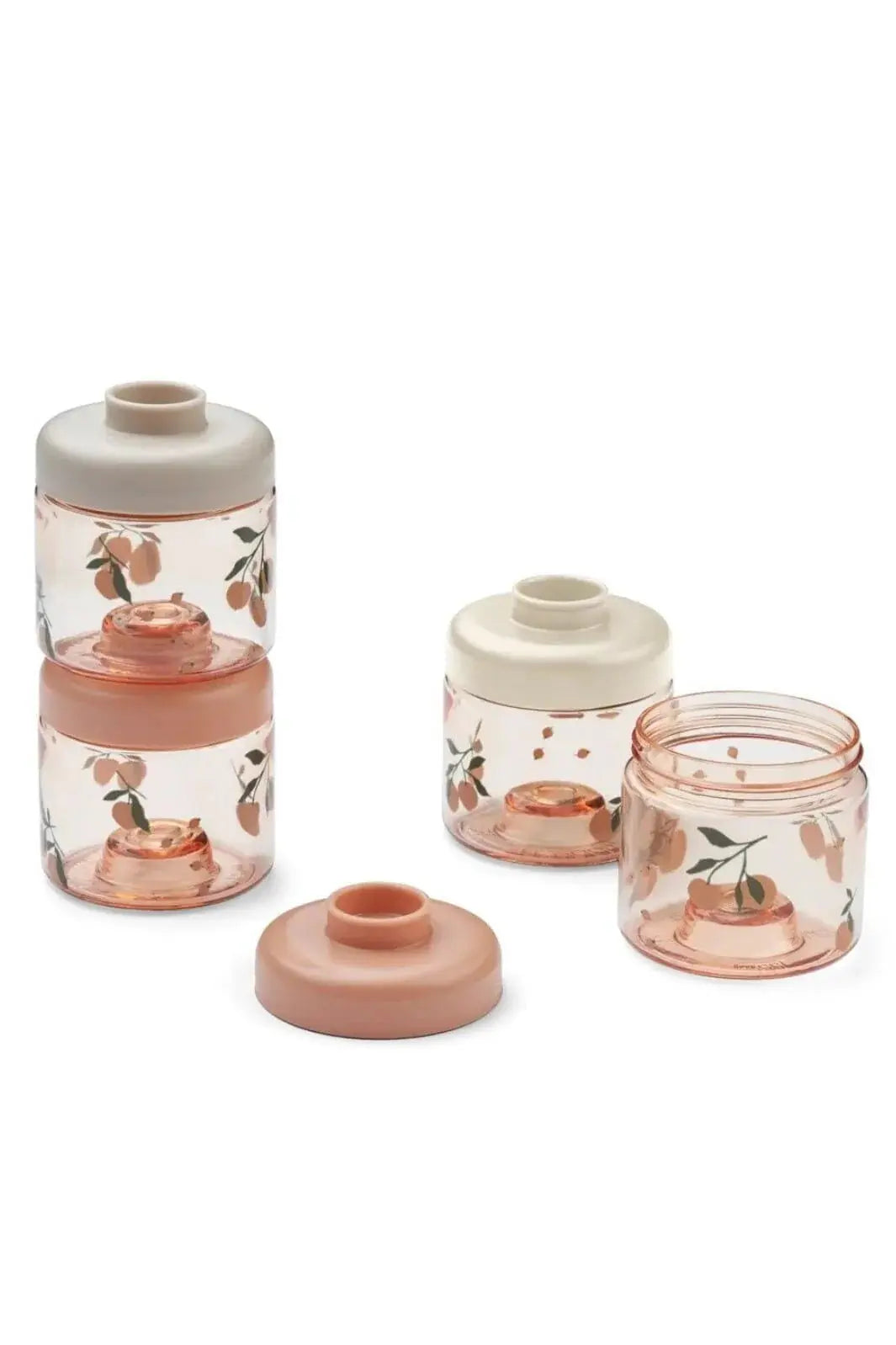 Dominique Baby Food Boxes 4 pack - Peach / Sea shell Liewood