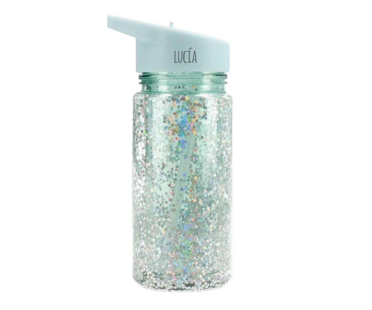 Double wall plastic bottle - Aqua tutete