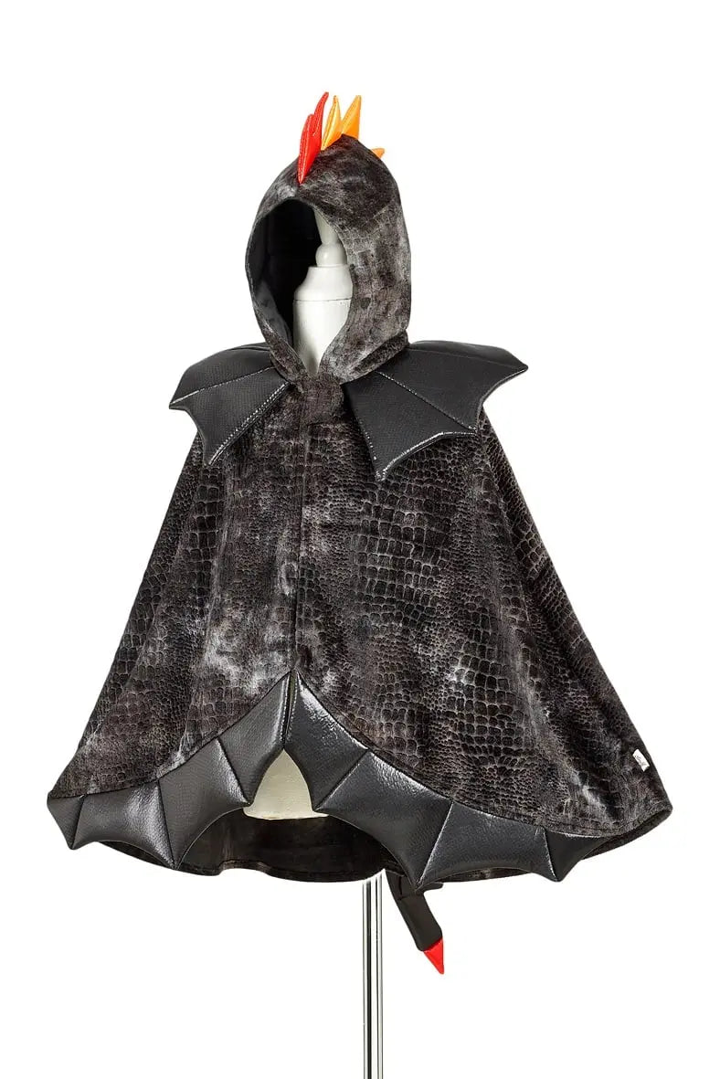 Dragon cape black, 4-7 yrs Souza