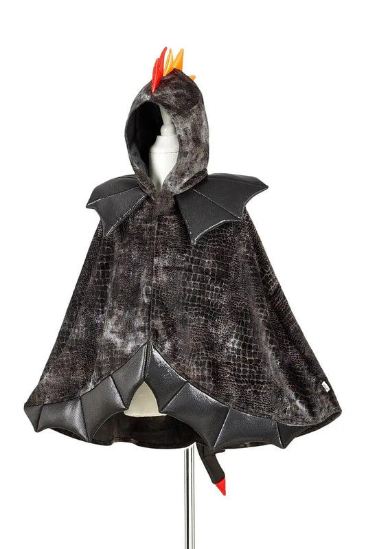 Dragon cape black, 4-7 yrs Souza