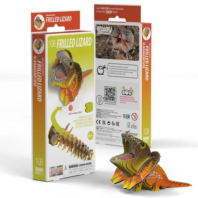 EUGY 3D - 108 Frilled Lizard Dam