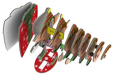 EUGY 3D - Christmas Elf Eugy