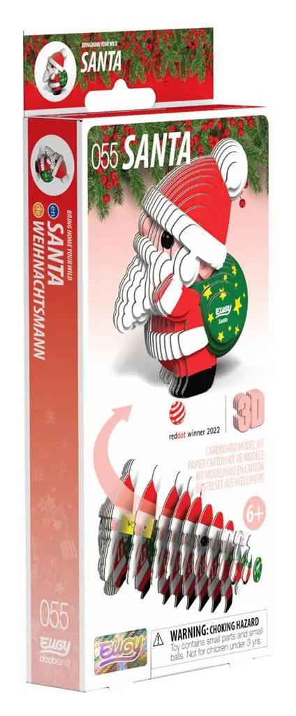 EUGY 3D Puzzle - Christmas Santa Eugy