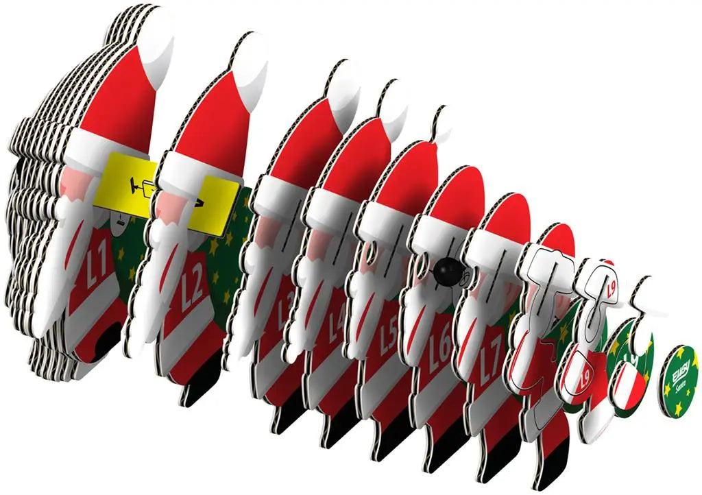 EUGY 3D Puzzle - Christmas Santa Eugy