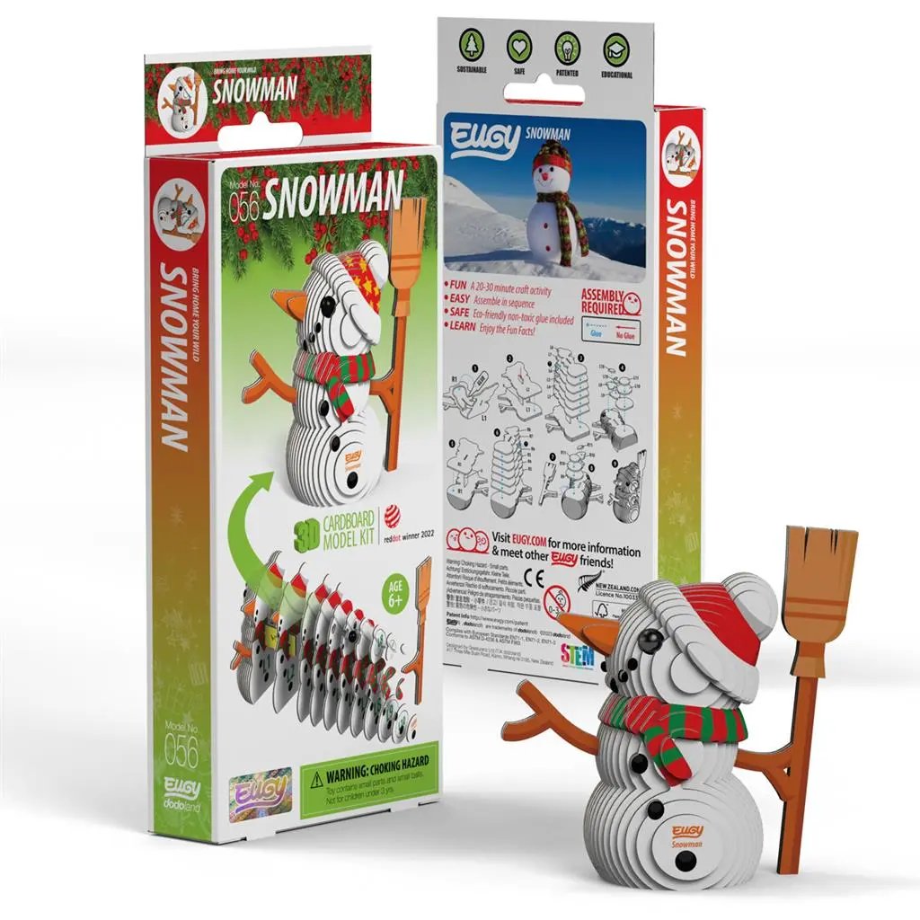 EUGY 3D - Snowman Eugy
