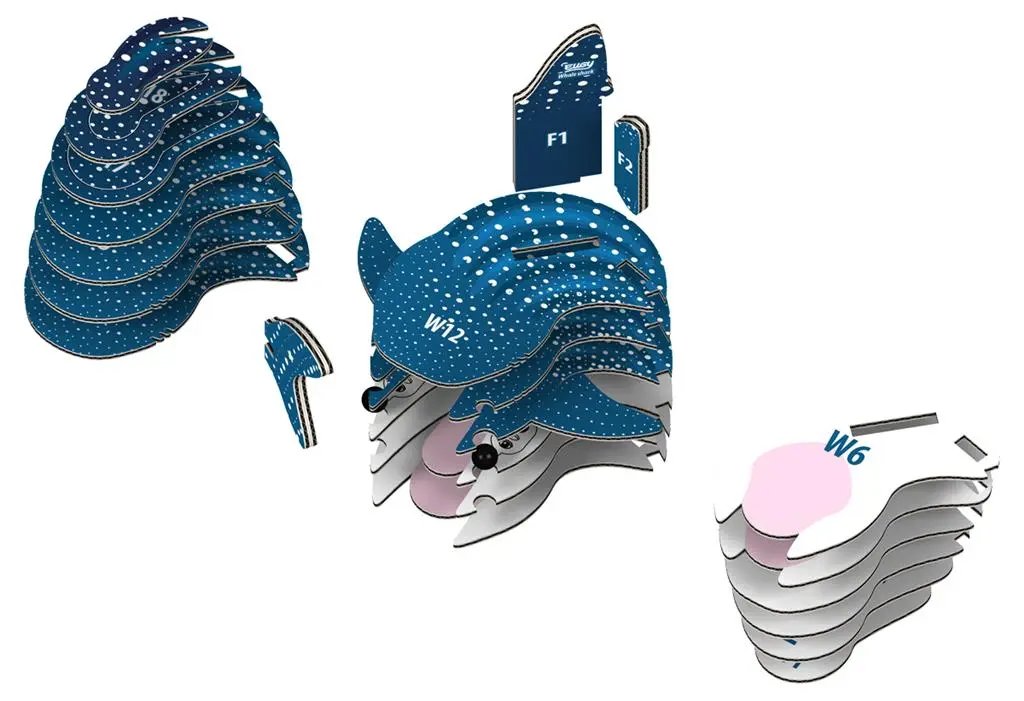 EUGY 3D - Whaleshark Eugy