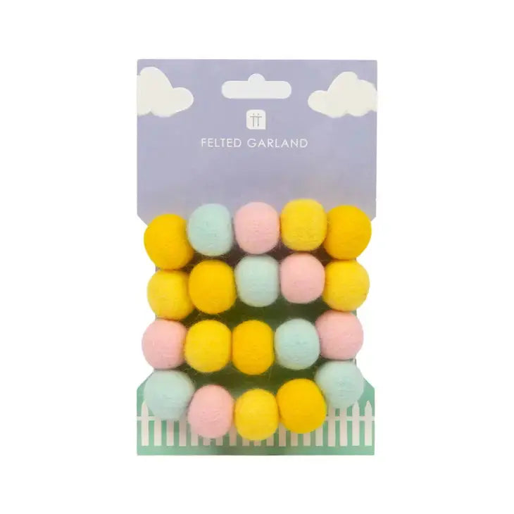Easter Felt Garland Decoration - 2m Talking Tables