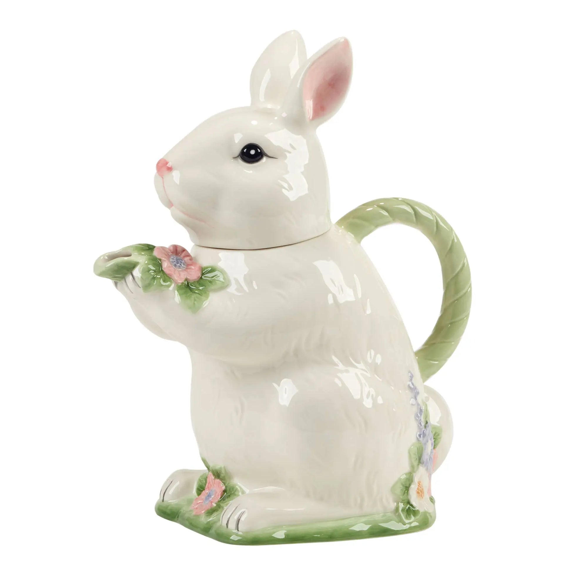 Easter Morning 3-D Bunny Teapot Certified International