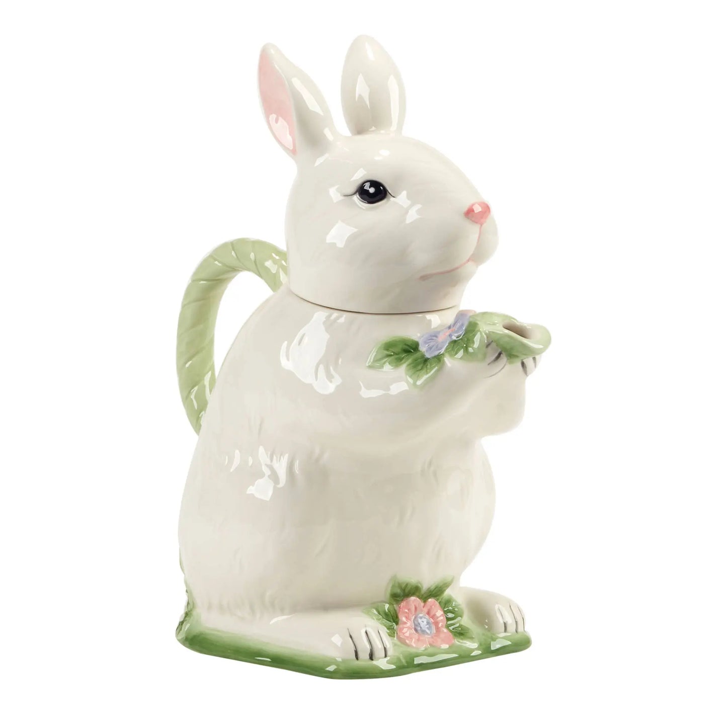 Easter Morning 3-D Bunny Teapot Certified International