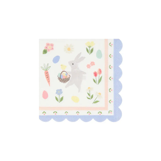 Easter bunny napkins S Meri Meri