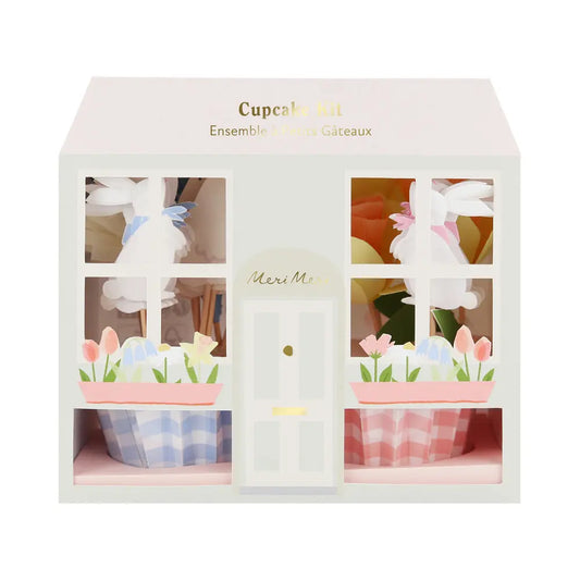 Easter cottage cupcake kit Meri Meri