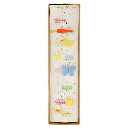 Easter hair clips Meri Meri