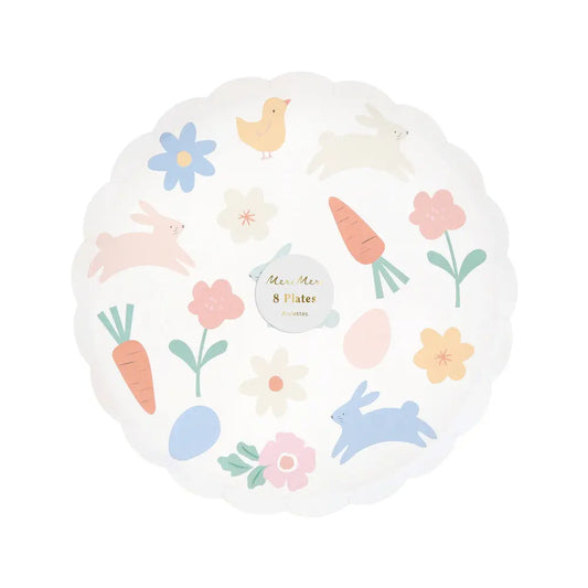 Easter icons side plates Meri Meri