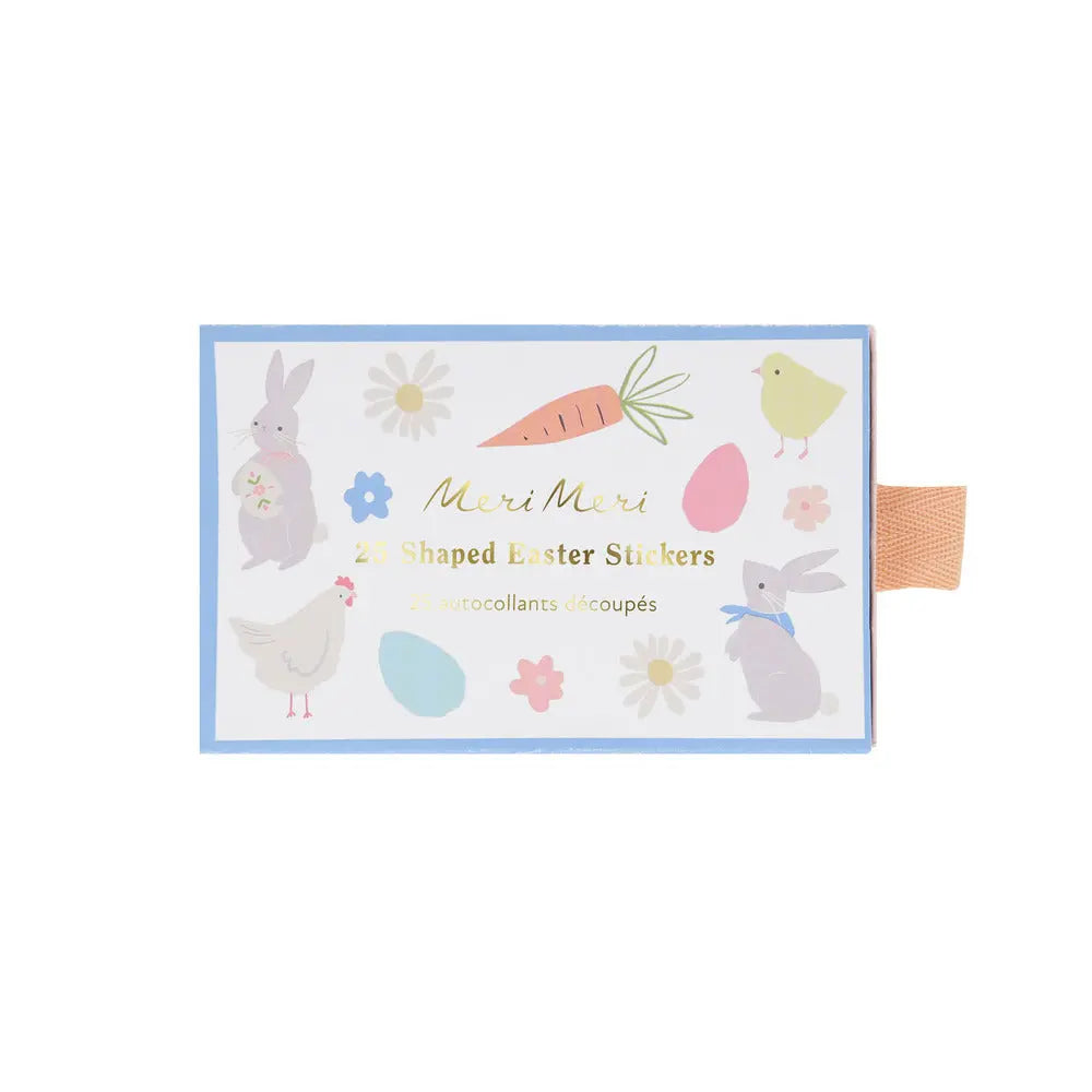 Easter themed shaped stickers Meri Meri