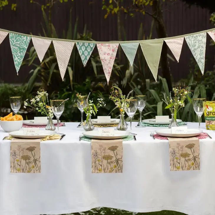 Eco-Friendly Recycled Paper Spring Floral Napkins - 20 Pack Talking Tables