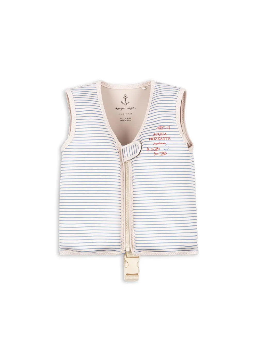 Ellis Swim Vest - STRIPE BLUIE Konges Slojd