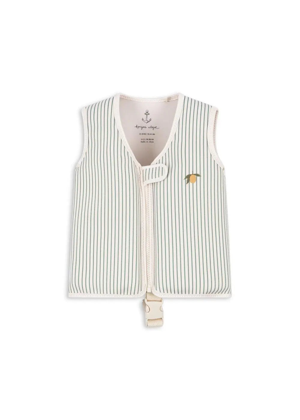 Ellis Swim Vest - Tea stripe Konges Slojd