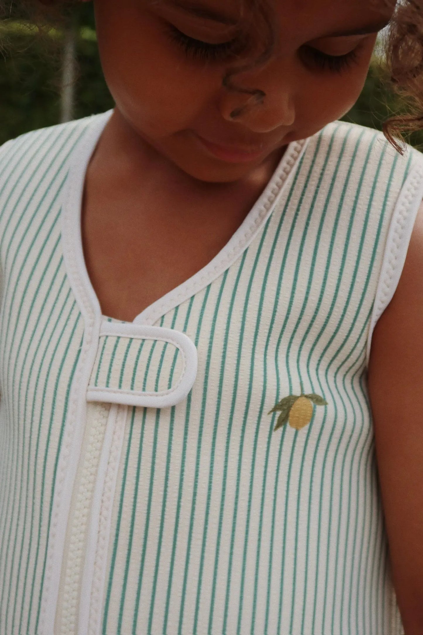 Ellis Swim Vest - Tea stripe Konges Slojd