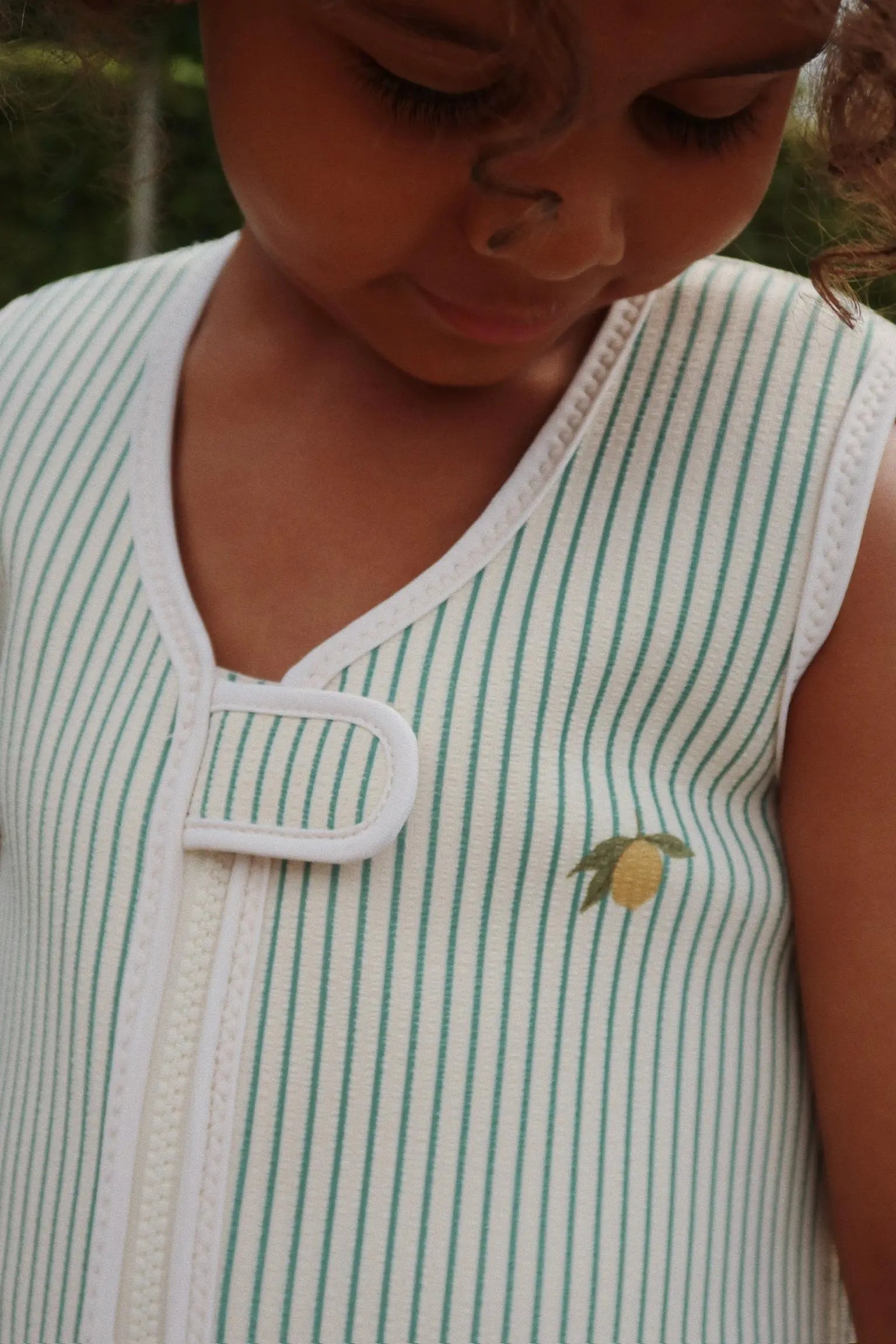 Ellis Swim Vest - Tea stripe Konges Slojd