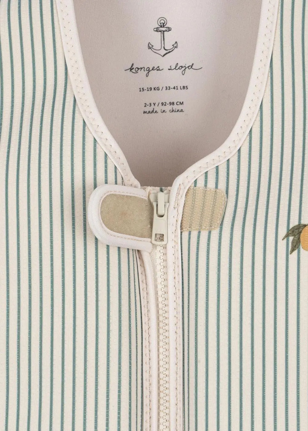 Ellis Swim Vest - Tea stripe Konges Slojd