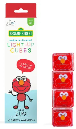 Elmo Sesame Streer -  Light-Up Cubes Glo Pals