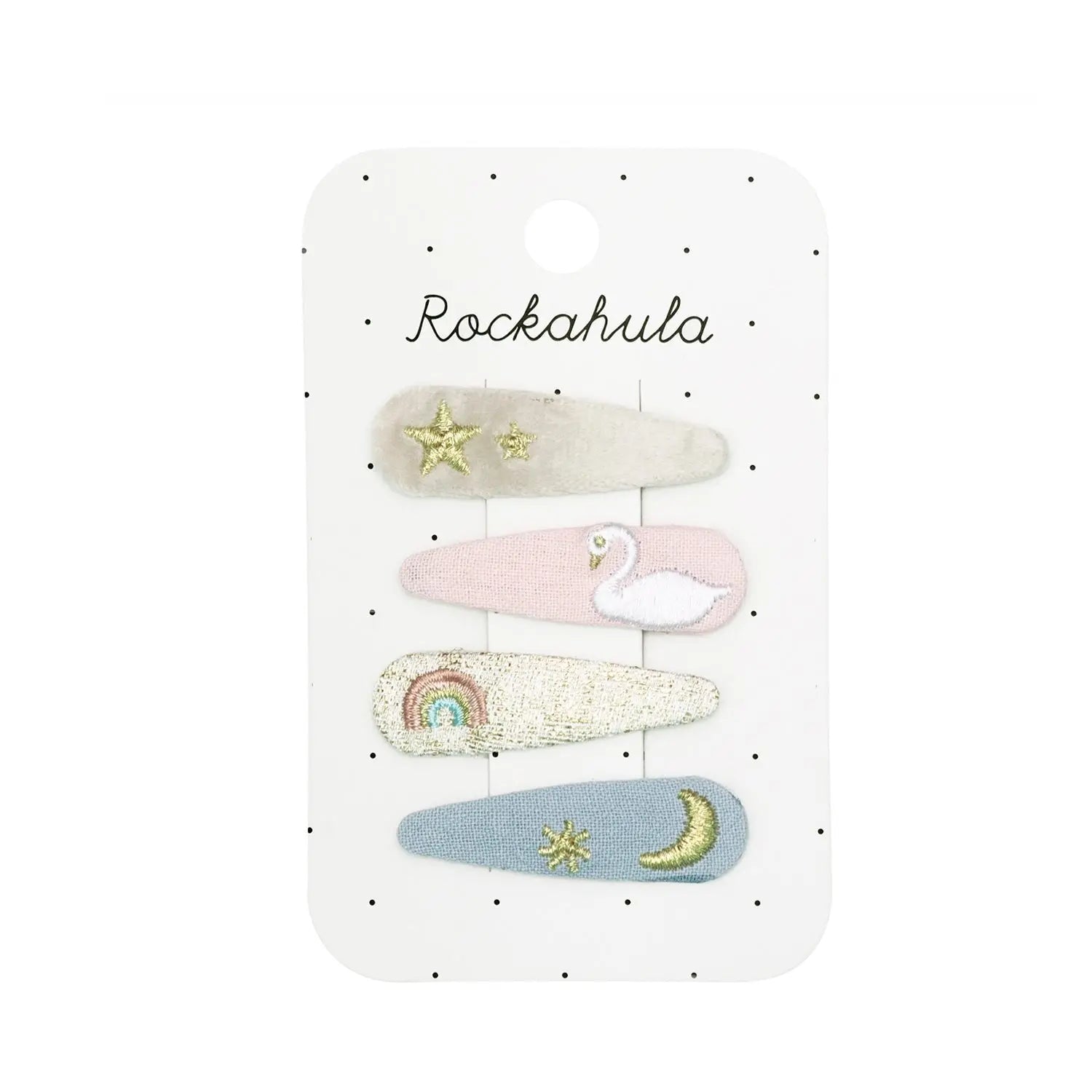 Enchanted Embroidered Clip Set Rockahula